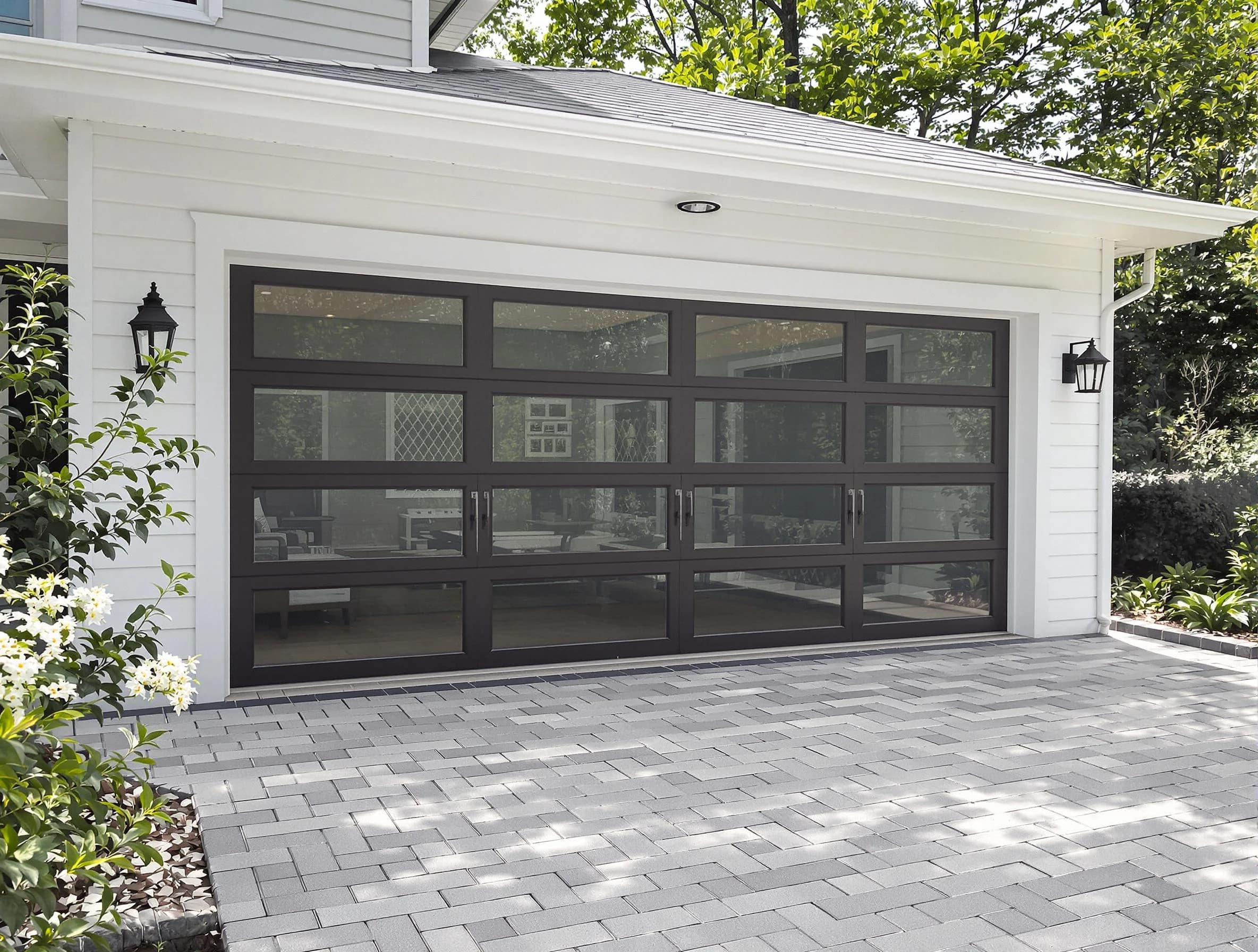 Dormont Garage Door Repair design specialist presenting custom garage door options to Dormont homeowner