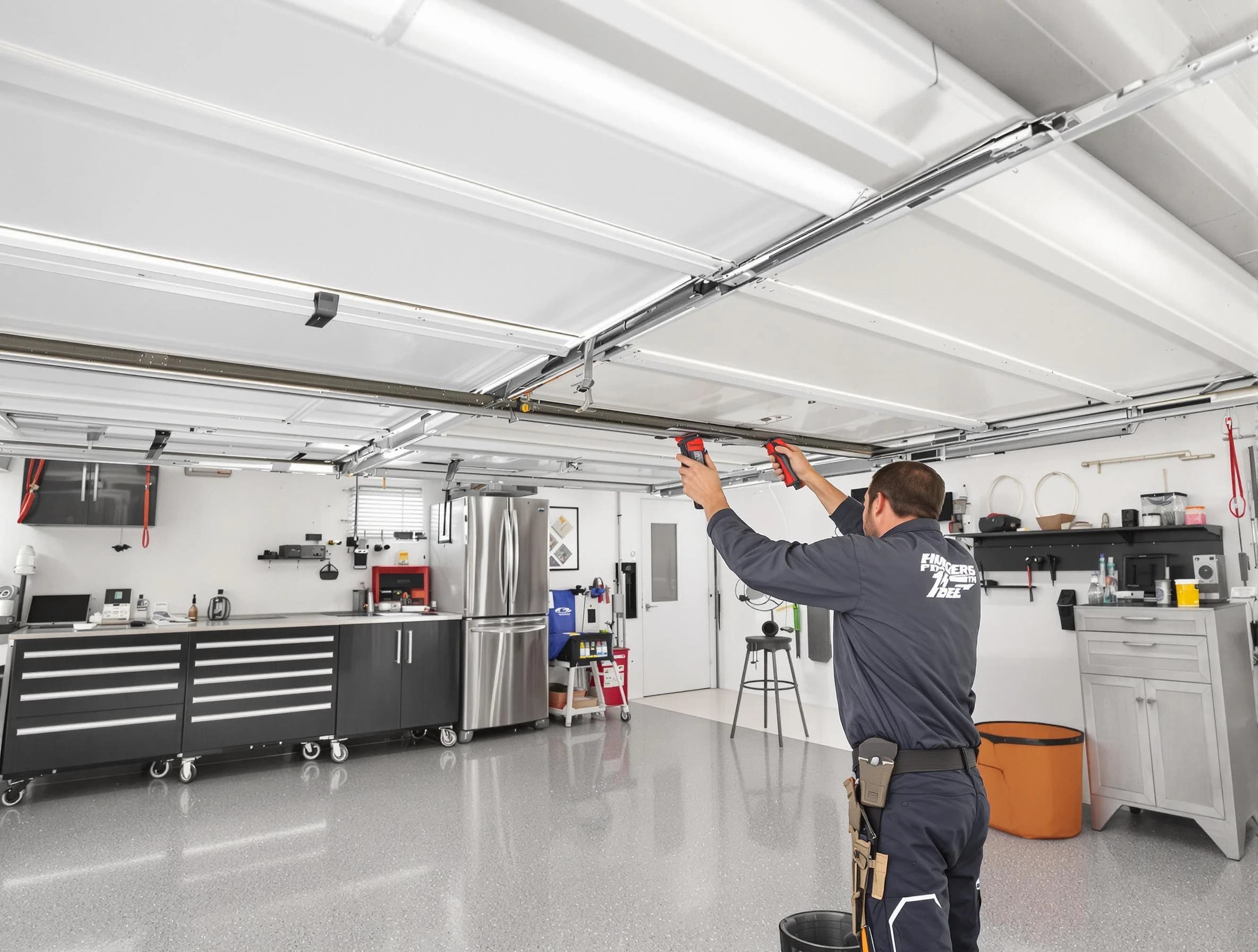 Overhead garage door repair service by Dormont Garage Door Repair in Dormont