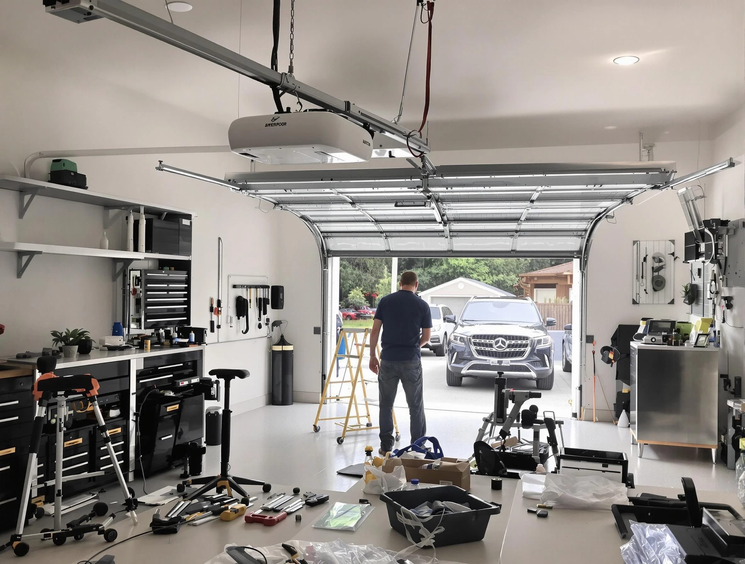 Garage door opener installation by Dormont Garage Door Repair in Dormont