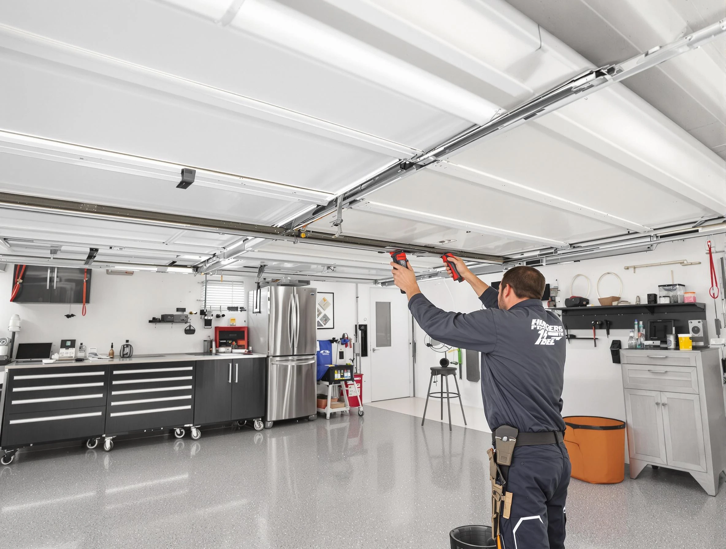 Overhead garage door repair service by Dormont Garage Door Repair in Dormont